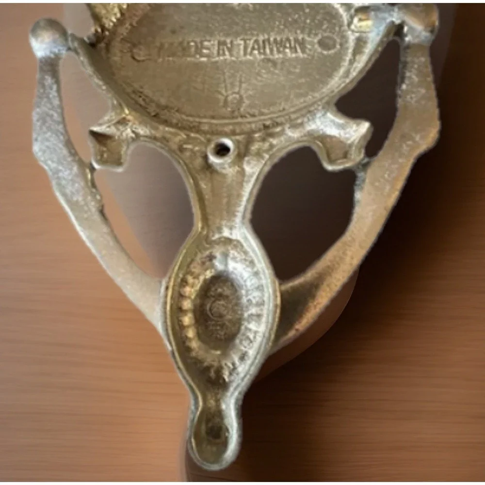 Vintage‎ Solid Brass Door Knocker Classic Old Money Elegant